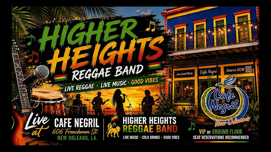 Higher Heights Reggae & R&B LIVE