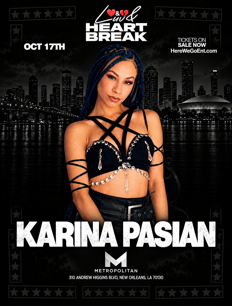 LUVANDHEARTBREAK ALL BLACK BASH FEATURING KARINA PASIAN 10-17-26 @ METRO