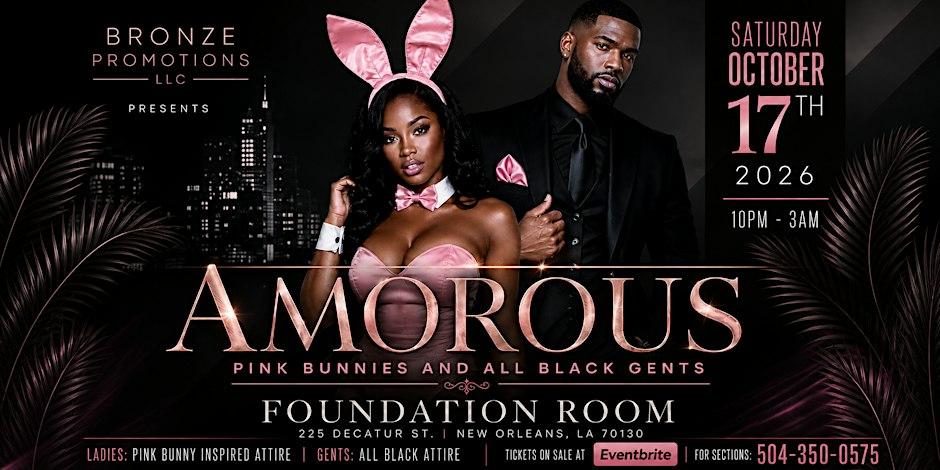 Pink Bunnies & All Black Gents