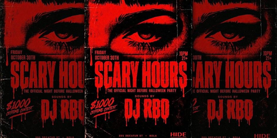SCARY HOURS Official Night Before Halloween Party | Oct 30